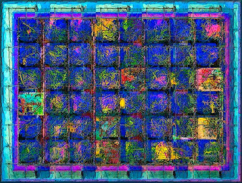  010100-7b2 'Blue Jane' (DOS art, blending) 