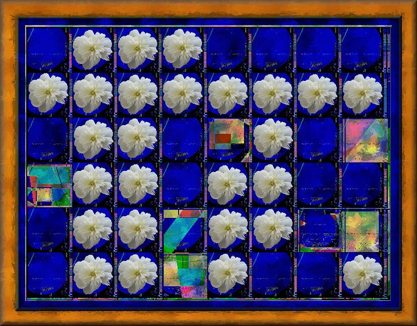  010100-7pm-3 'peony moon' (DOS art, blending, digital additions) 