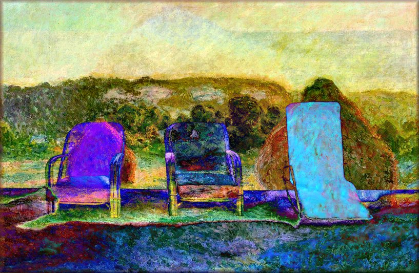  Wheatstack with 3 Chairs 