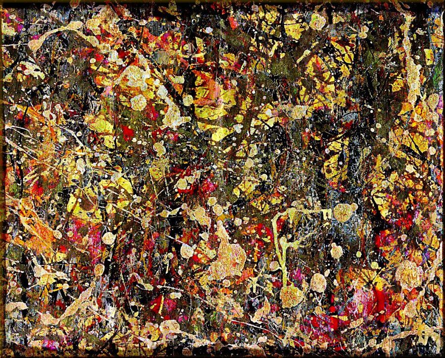  Numbered Poles Emigrant (Pollock, de Kooning) 