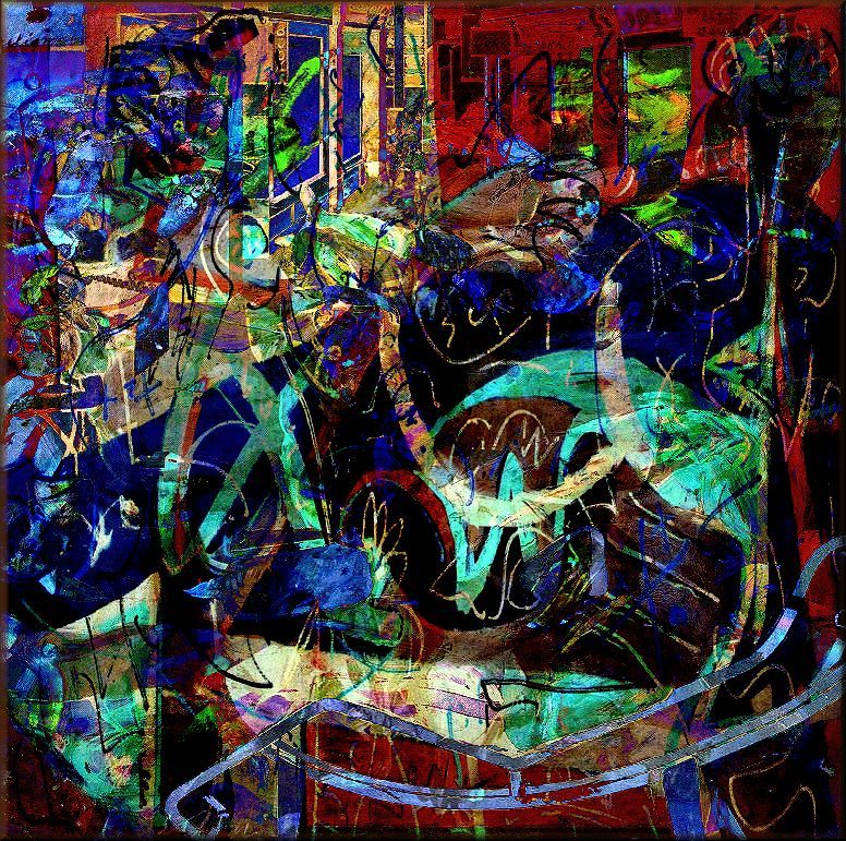  Red House (Kitaj, Pollock, de Kooning) 