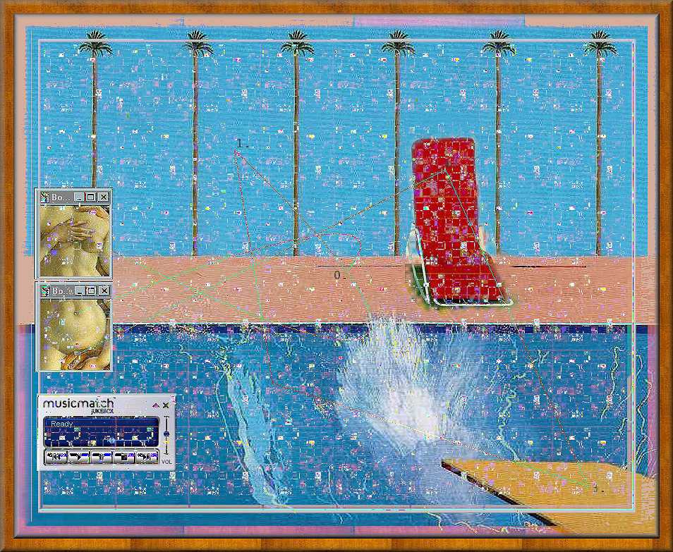  Christmas Day Confetti (Hockney, Botticelli) 