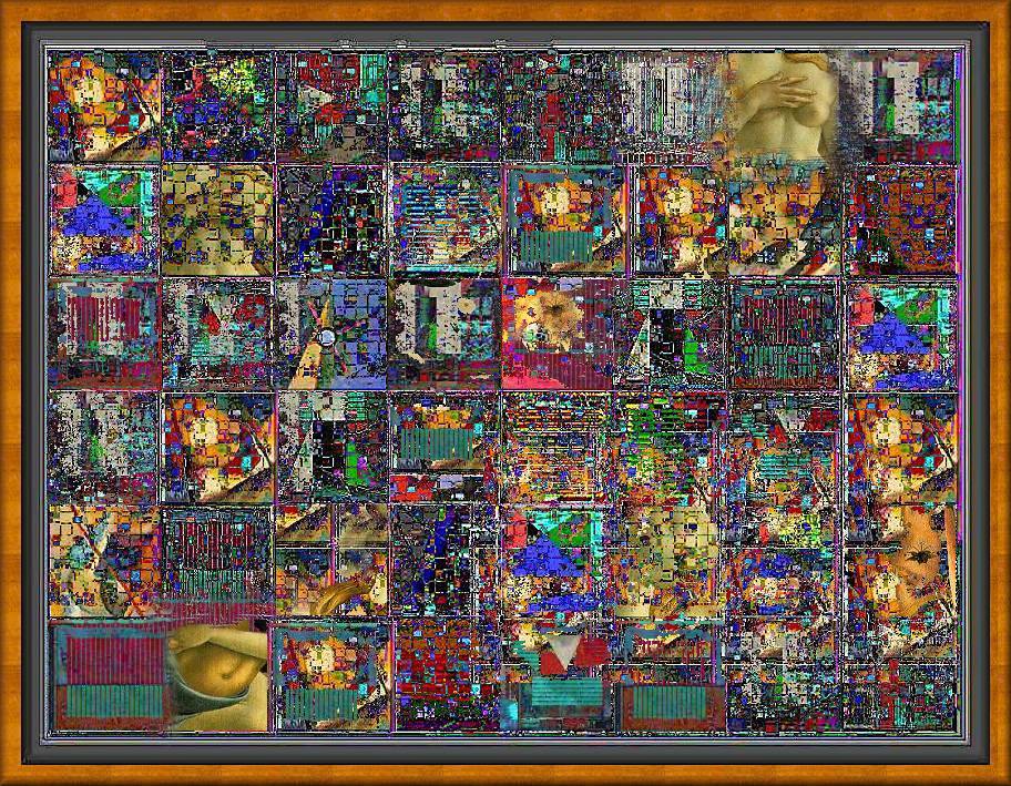  Venus and Lars (DOS art collage) 